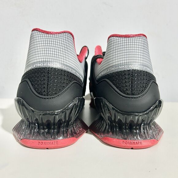 Nike Romaleos 4 “Black University Red” Men’s Size 10.5-11.5 Weightlifting Shoes - Picture 5 of 9